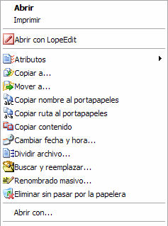File Menu Tools