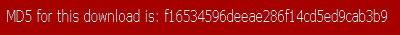 hash md5