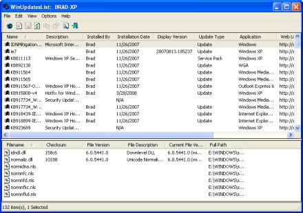 WinUpdatesList