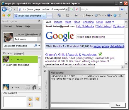 Microsoft Search Together, busca colaborativa en Internet Explorer Microsoft Search Together