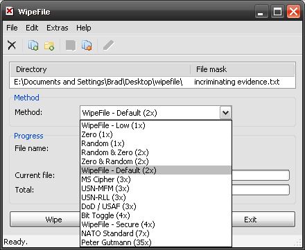 Wipe File