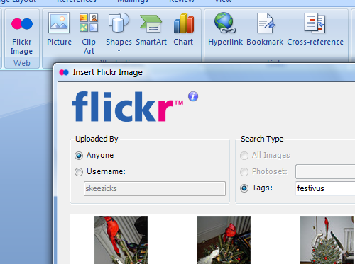 Flickr4Word
