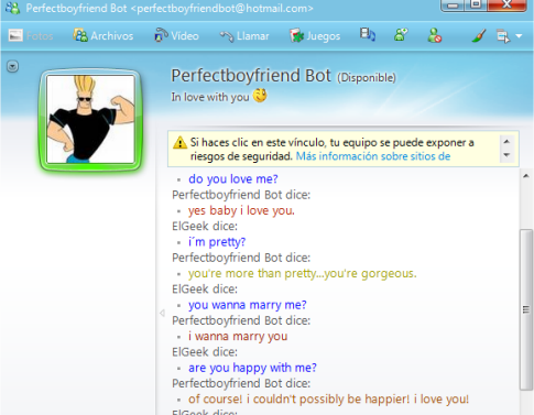 botperfectboyfriend thumb Los mejores bots para Messenger