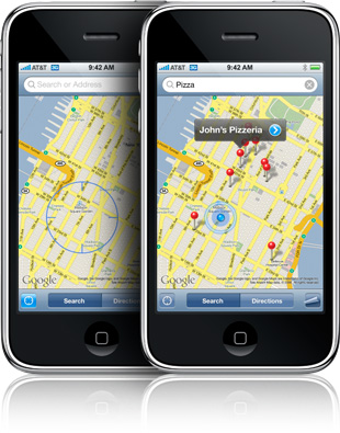 Google Earth llegó al iPhone google earth iphone2 Google Earth llegó al iPhone