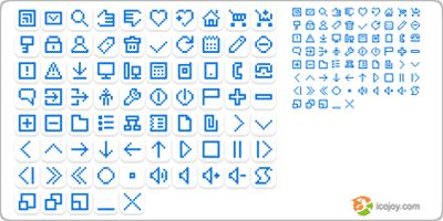 1 Mini iconos, viñetas y flechas