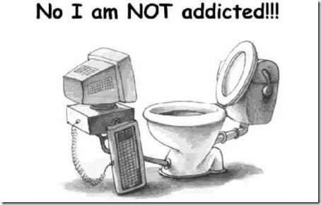 addicted El 10% de los usuarios de Internet navega desde el baño