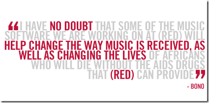 redwire Escucha tu música favorita y colabora en la lucha contra el SIDA