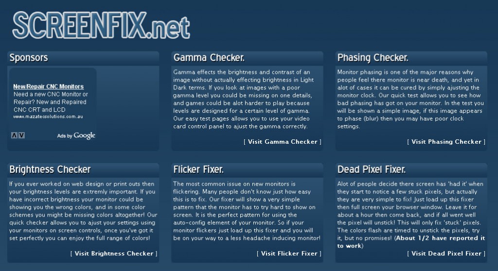 screenfix screenfix 1024x558 ScreenFix, para ajustar tu monitor online y corregir píxels muertos