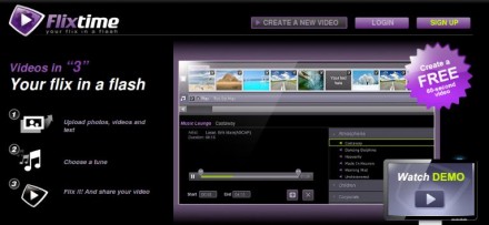 FlixTime: Crea videos online en base a tus fotografías flixtime 440x203 FlixTime: Crea videos online en base a tus fotografías