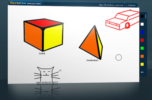 Flockdraw: Para realizar dibujos en forma colaborativa flockdraw Flockdraw: Para realizar dibujos en forma colaborativa