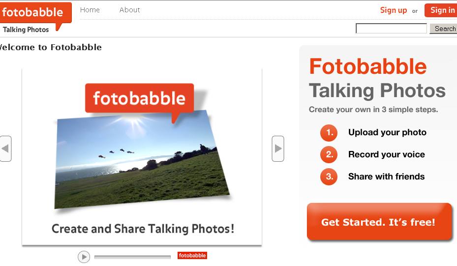 Fotobabble: Imágenes que hablan Fotobabble Fotobabble: Imágenes que hablan