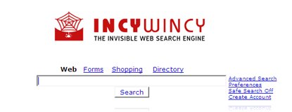 incy Recopilación de buscadores