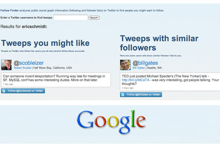 google follow finder Encuentra a quién seguir en Twitter con Google Follow Finder