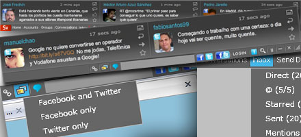 SocialVisor, un cliente para Facebook y Twitter socialvisor SocialVisor, un cliente para Facebook y Twitter