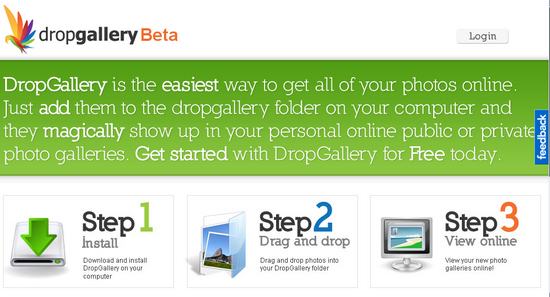 Comparte imágenes en línea desde tu escritorio con DropGallery dropgallery Comparte imágenes en línea desde tu escritorio con DropGallery