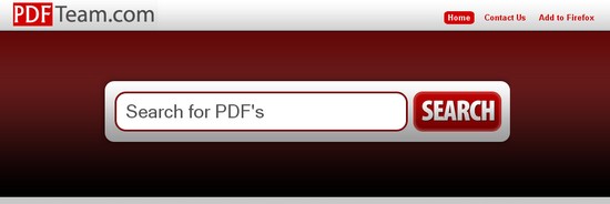 pdfteam Buscar archivos PDF online con PDFTeam