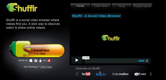 Shufflr, busca videos que te gusten en toda la red shufflr Shufflr, busca videos que te gusten en toda la red