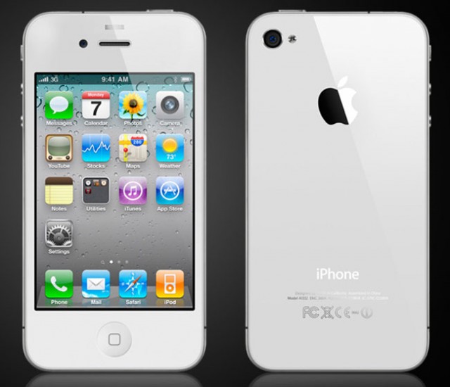 Rumores de cancelación para el iPhone 4 blanco white iphone 4 640x550 Rumores de cancelación para el iPhone 4 blanco