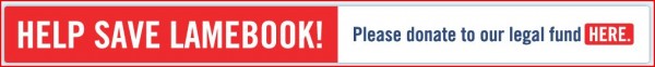 Facebook demanda a Lamebook por violación de marca lame 600x62 Facebook demanda a Lamebook por violación de marca