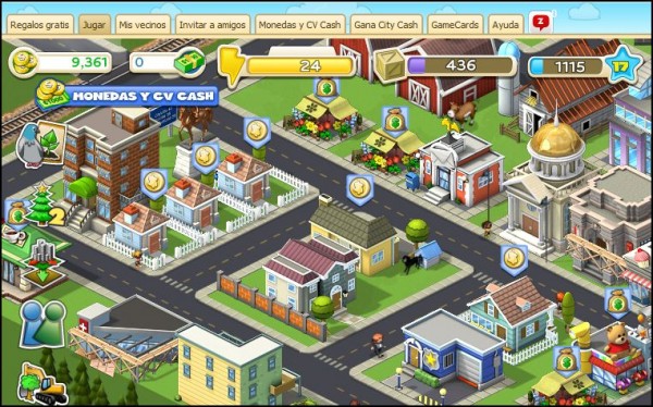 Facebook: CityVille ya es un 25% más grande que FarmVille Cityville 600x374 Facebook: CityVille ya es un 25% más grande que FarmVille