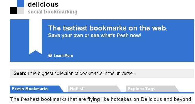 Los posibles sustitutos de Delicious delicious Los posibles sustitutos de Delicious