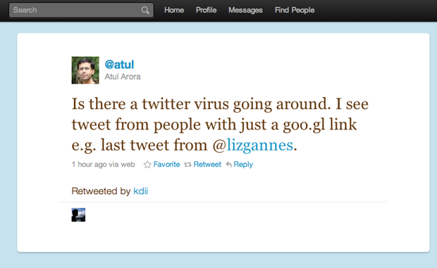 Un virus se esparce rápidamente por Twitter screen shot 2010 12 07 at 12 20 57 am Un virus se esparce rápidamente por Twitter