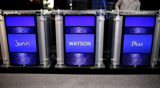 ibm supercomputer Watson watson jeopardy tie against Jeopardy champions! 