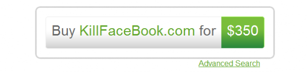 killfacebook 615x146 Facebook comprará dominios web ligados a su sitio