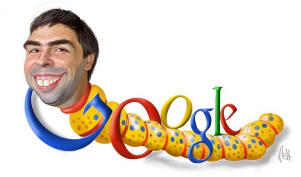 thumb LarryPageGoogleWorm 615x362 Larry Page took over as CEO of Google 