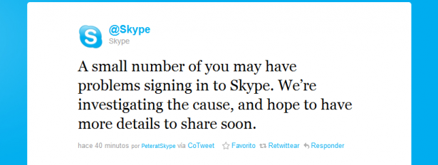 Skype: Detectan problemas de logueo en varios países Skype 615x232 Skype: Detectan problemas de logueo en varios países