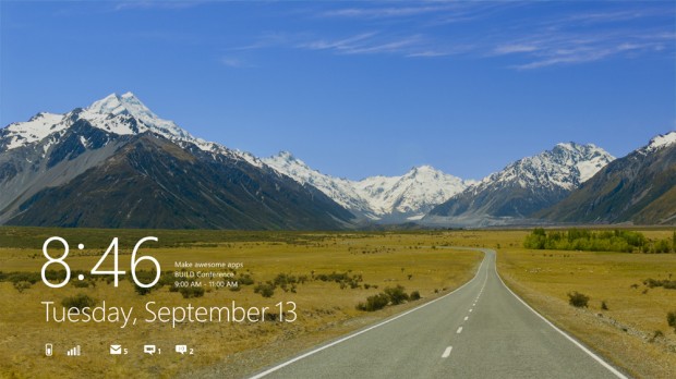 Acer y Lenovo lanzarán tablets con Win8 en el tercer trimestre de 2012 screenshot lockScreen web1 620x348 Acer y Lenovo lanzarán tablets con Win8 en el tercer trimestre de 2012