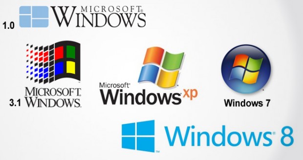 Logos Windows 620x328 Microsoft rediseña el logo de Windows 8