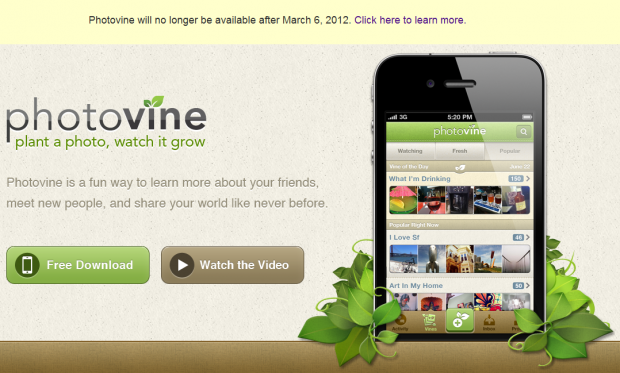 Google cerrará Slide y Photovine el 6 de marzo Captura 620x373 Google cerrará Slide y Photovine el 6 de marzo