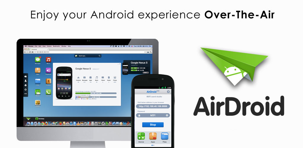 AirDroid, gestiona tu Android desde el PC pica AirDroid, gestiona tu Android desde el PC