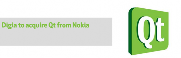  Nokia Qt Commercial announced the sale 620x200 Qt to Digia 