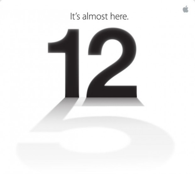 event iphone 5 620x553 Apple announced the iPhone 5 event on September 12