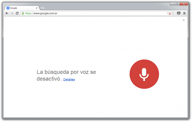 4 Enable Voice Search to Google Now in Chrome style