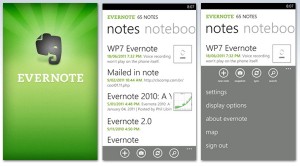 evernote windows phone 7 300x166 6 aplicaciones de Windows Phone que no puedes perder de vista 