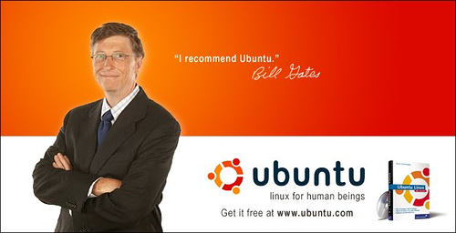 yo recomiendo ubuntu, bill gates