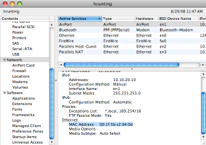 OS X Mac Address 2