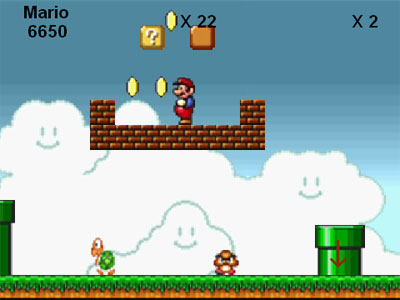Super Mario en Flash
