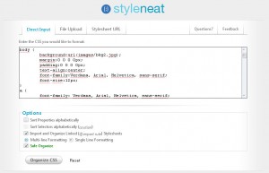 Styleneat - Página Principal