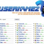 Usernamez - Página Principal