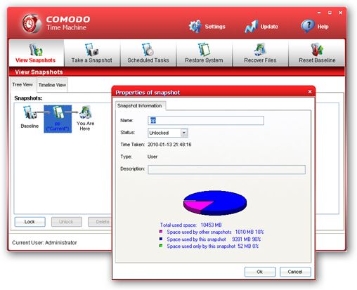 Recupera tu sistema con Comodo Time Machine | ElGeek