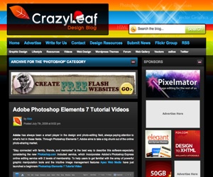 crazyleafdesign te permite mejorar la estética de tu web