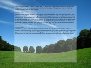 editor de textos FocusWriter