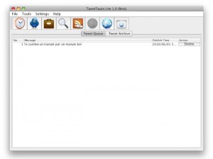TweetTwain en Mac