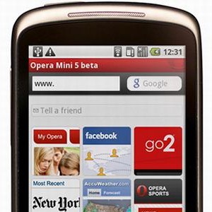 Opera Mini en Android