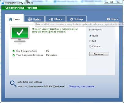 security essentials for windows 7 64 bit