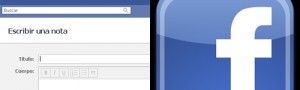 texto enriquecido para las notas en Facebook